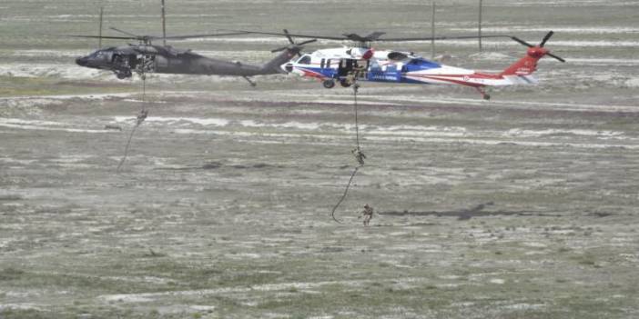 Konya’daki Anadolu Ankası Tatbikatı gerçeğini aratmadı
