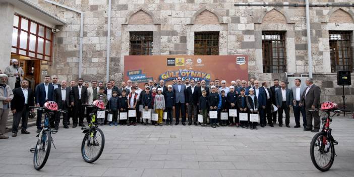 Konya Büyükşehir, 40 gün sabah namazına gelen çocuğa bisiklet verecek