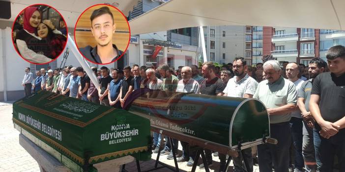 Konya’daki kaza kurbanı 4 gence acı veda