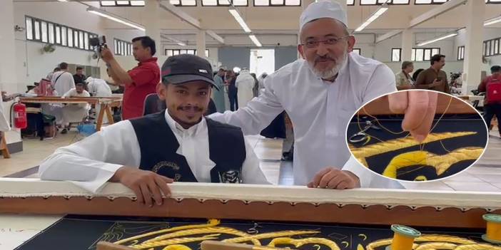 2023 Kabe örtüsüne Haber Dairesi imzası