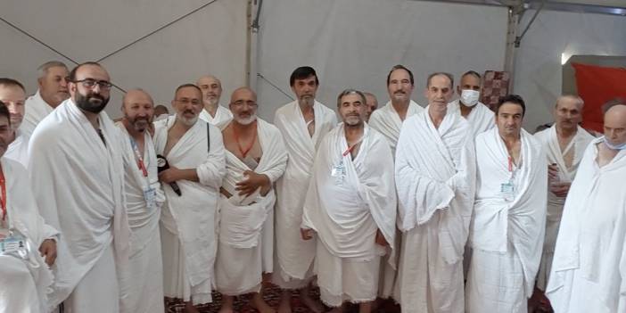 Hacı adayları Arafat Vakfesini tamamladı