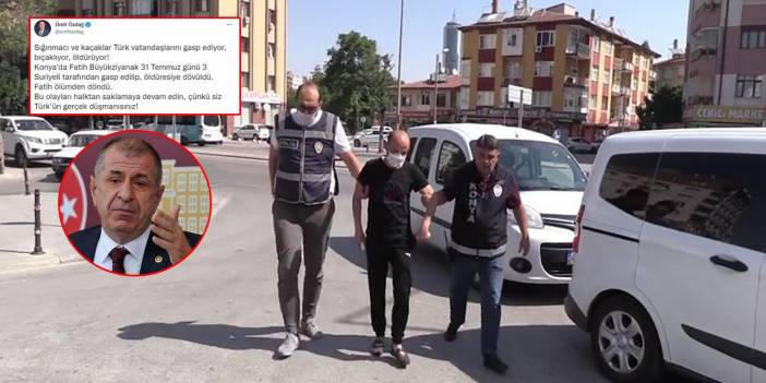 Yeni bir Ümit Özdağ vakası! Yine Konya üzerinden provokasyona kalkıştı