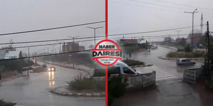 Yaz yağmuru Konya’yı serinletti