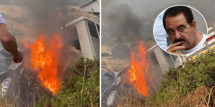 İbrahim Tatlıses, kaza sonrası yanmaktan böyle kurtarılmış