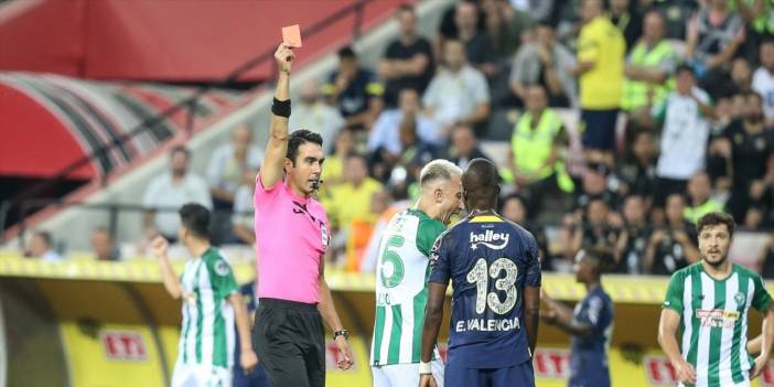 Konyaspor-Fenerbahçe maçı kızardı