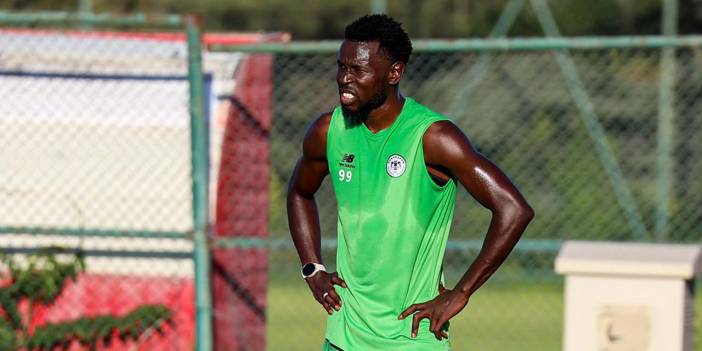 Konyaspor’un Senegalli forveti ilk maçına çıktı