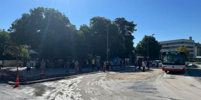 Konya’nın adıyla ünlü Teksas Otobüs Durağı bir gecede kaldırıldı