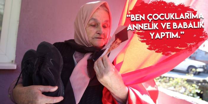 Bartın’daki maden faciasında hayatını kaybeden oğlunun ayakkabılarını elinden bırakmıyor