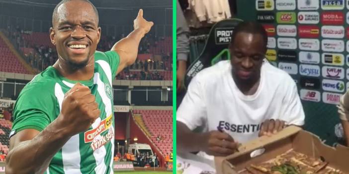 Taraftar istedi, Konyasporlu Uche etliekmeğe imzasını attı