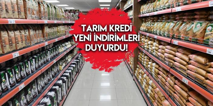 Tarım Kredi Market büyük Aralık indirimini duyurdu