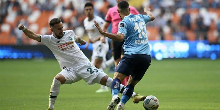 Konyaspor öne geçtiği maçta beraberliğe razı oldu
