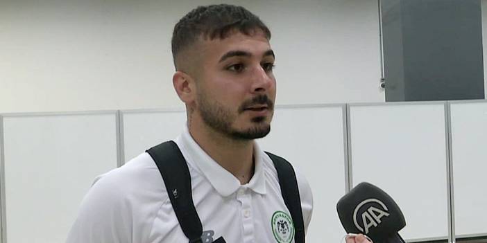 Konyaspor'un genç oyuncusu Oğulcan: Benim için doğru zamanı o iyi biliyor