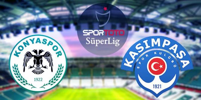 Konyaspor-Kasımpaşa maçı ne zaman, saat kaçta, nerede, hakemi kim, hangi kanalda?