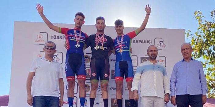 Torku Şekerspor'lu pedallardan mükemmel kapanış