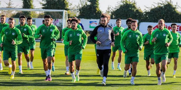 Konyaspor, Trabzonspor maçı için startı verdi