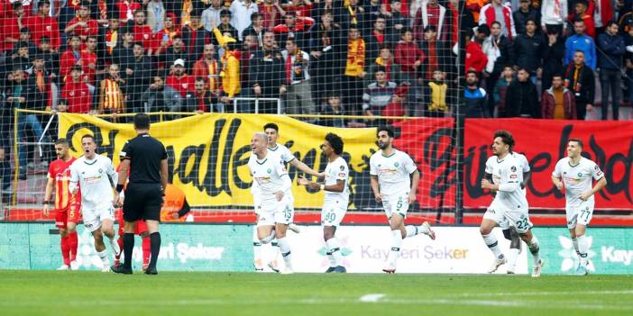 Konyaspor Kayseri’de altın buldu