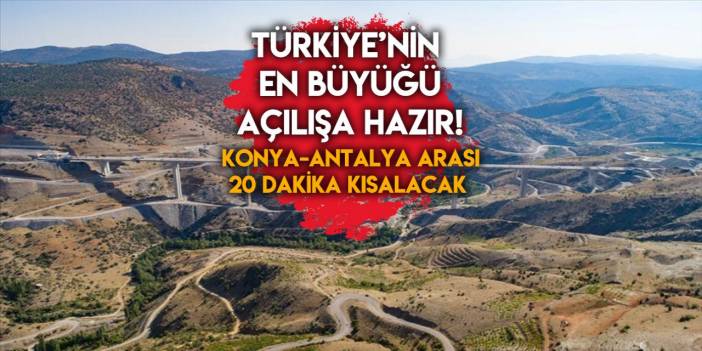 Eğiste Hadimi Viyadüğü’nde açılış tarihi belli oldu! İşte son hali