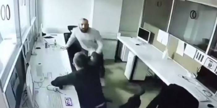 Depreme çalışırken yakalandılar! O anlar güvenlik kamerasına yansıdı