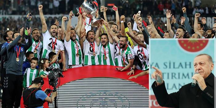 Cumhurbaşkanı Erdoğan’dan Konyaspor için şampiyonluk açıklaması
