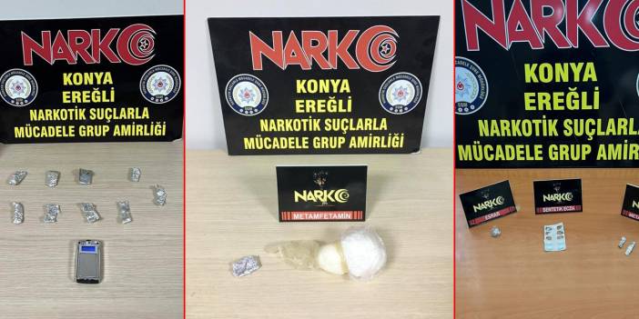 Konya’da şafak baskınıyla 21 kişi gözaltına alındı