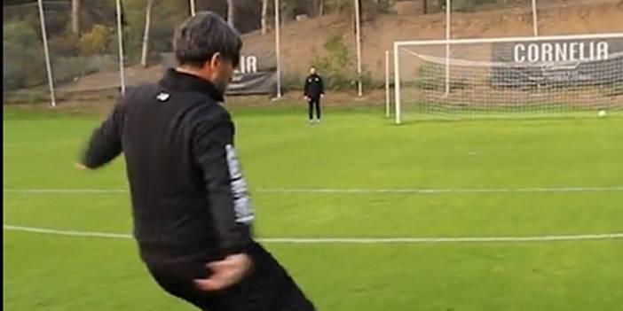 Konyaspor Teknik Direktörü İlhan Palut, klasını konuşturdu! Çerçeveye dikkat