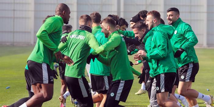 Konyaspor’da gözler ondaydı! Takımla çalıştı