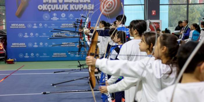 Mevlana Okçuluk Turnuvasında Meram Belediyespor rüzgarı esti