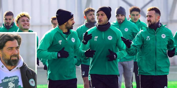 Konyaspor 2022’nin son çalışmasını yaptı! İlhan Palut neşeli