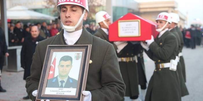 Konya’da şehit düşen Harun Uğur, Malatya'da son yolculuğuna uğurlandı