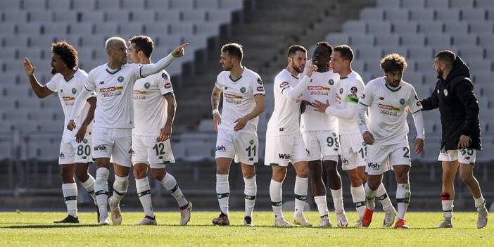 Konyaspor, Diouf'la müthiş geri dönüşe imza attı