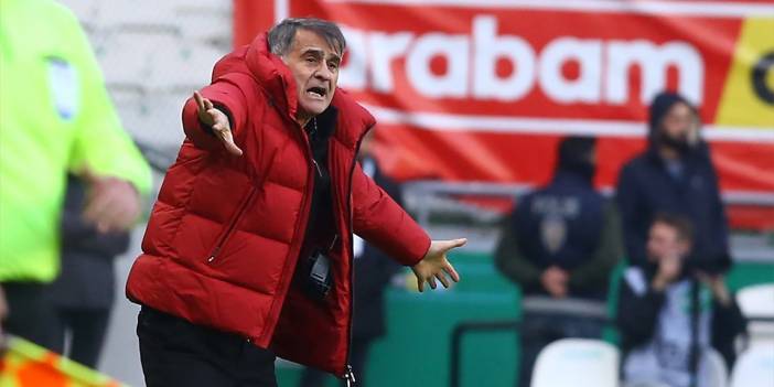 Şenol Güneş: İkinci yarı git-gele cevap verdik