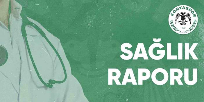 Konyaspor’da sakatlık nedeniyle 3 oyuncu kadroda yok