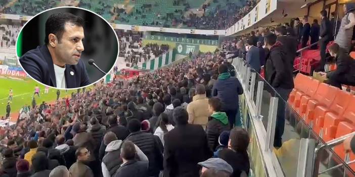 Taraftar istifaya çağırdı, Konyaspor Başkanı bu cevabı verdi