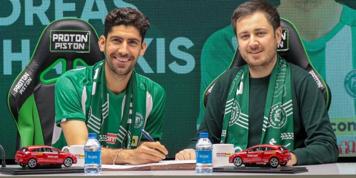 Son Dakika: Konyaspor yeni transferini duyurdu: Andreas Bouchalakis