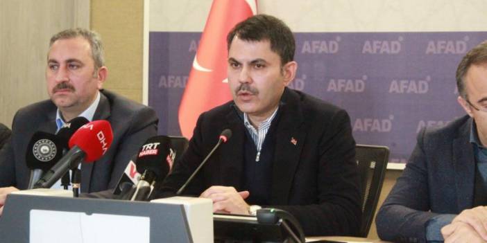 Bakan Kurum: Deprem doğrudan 13,5 milyon vatandaşımızı etkiledi