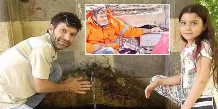 Enkazda can veren kızının elini bırakmayan baba konuştu