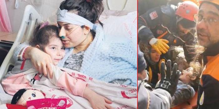 Enkaz altında depreme yakalanan Konya AFAD ekibi, anne ve kızını böyle kurtarmış