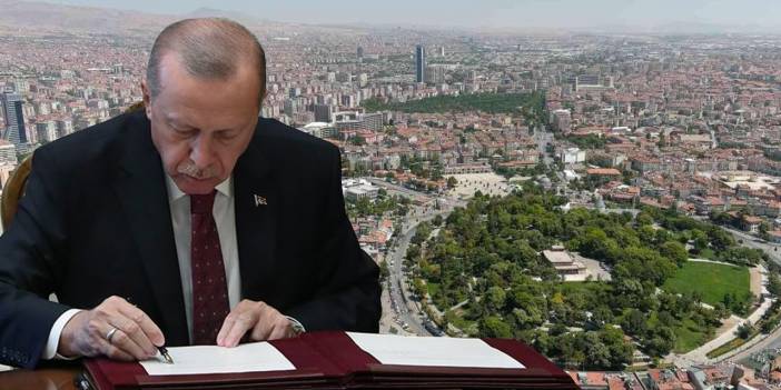 Cumhurbaşkanı Erdoğan Konya'nın 3 mahallesi için imzayı attı
