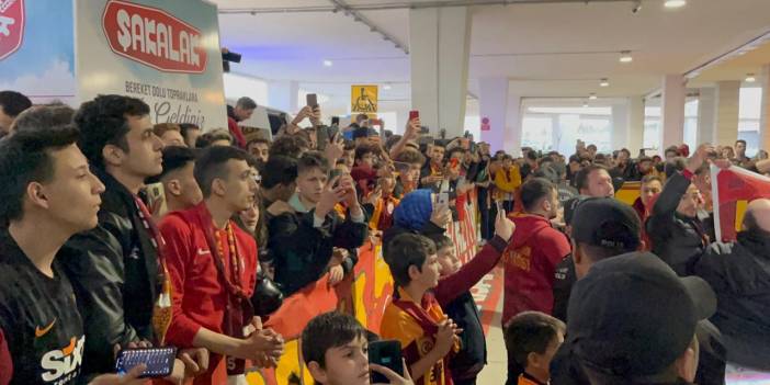Galatasaray Konya’da böyle karşılandı