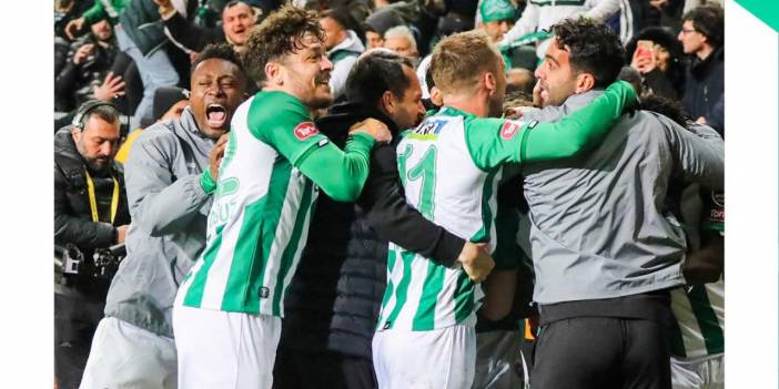 Konyaspor, Galatasaray’ın 14 maçlık galibiyet serisini sona erdirdi