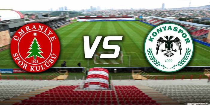 Ümraniyespor - Konyaspor maçı ne zaman, saat kaçta, nerede, hakemi kim, hangi kanalda?