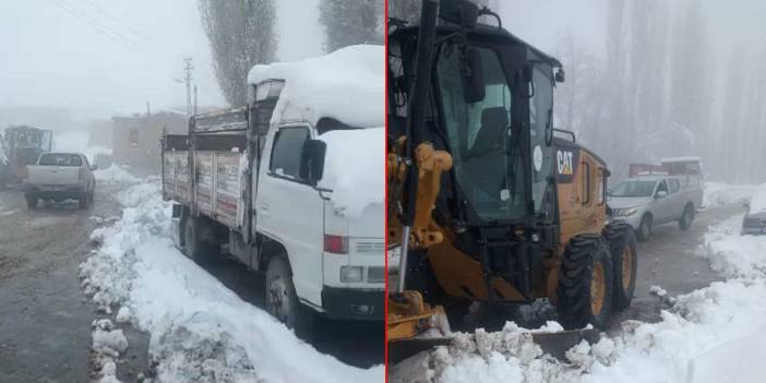 Konya’ya Nisan sonunda 20 santim kar yağdı
