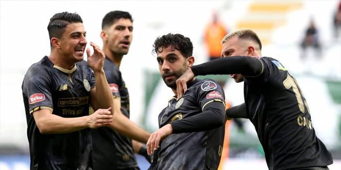 Gol düellosunda kazanan çıkmadı! Konyaspor 2 - 2 Kayserispor