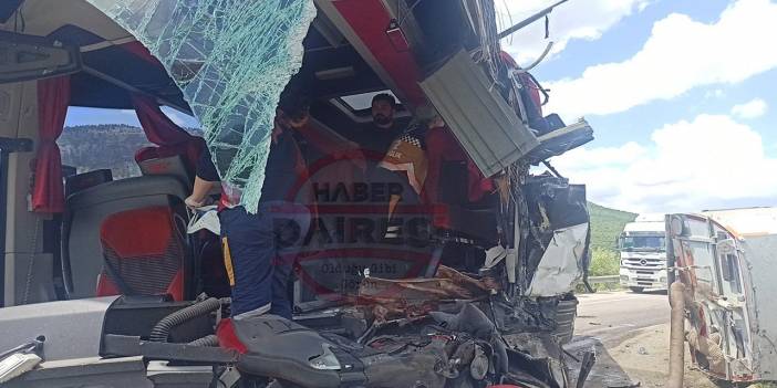 Son Dakika: Konya'da otobüs kazası! Ölü ve yaralılar var