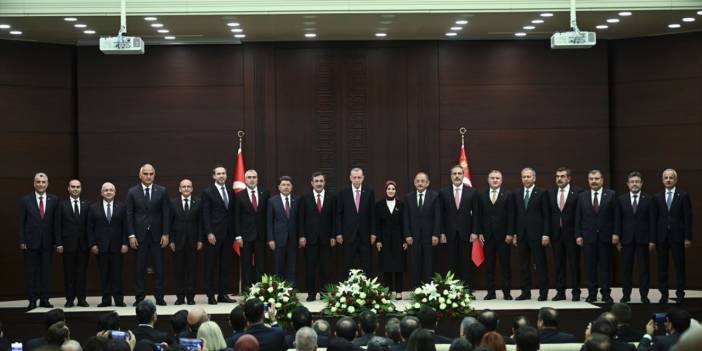 İşte yeni Cumhurbaşkanlığı Kabinesi