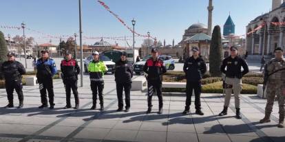 Konya Emniyetinin yıl dönümü videosuna beğeni yağıyor