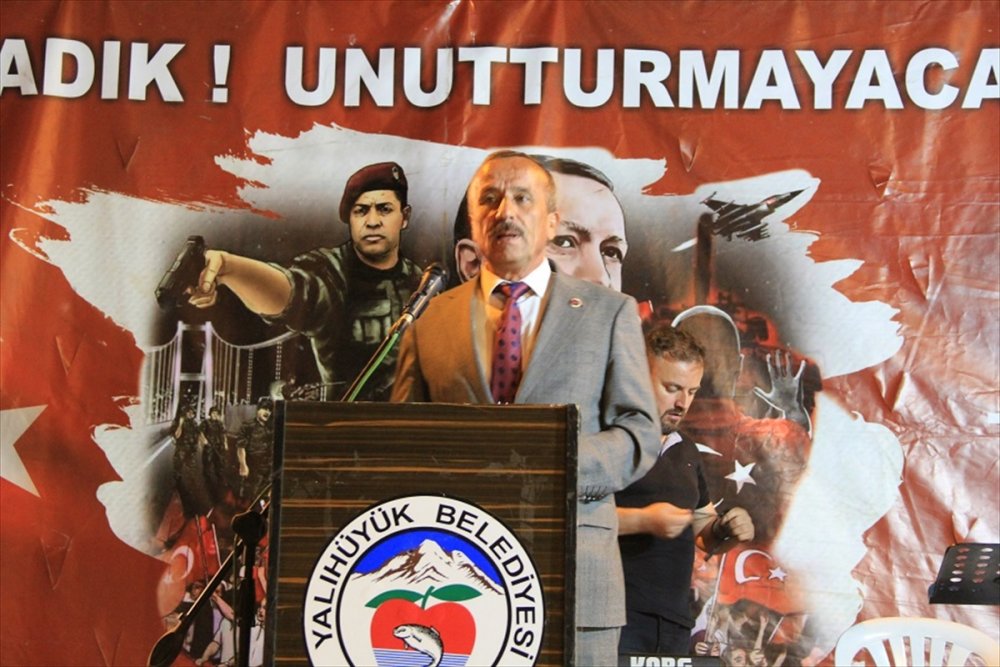 Konya Yalıhüyük'te 15 Temmuz etkinliği