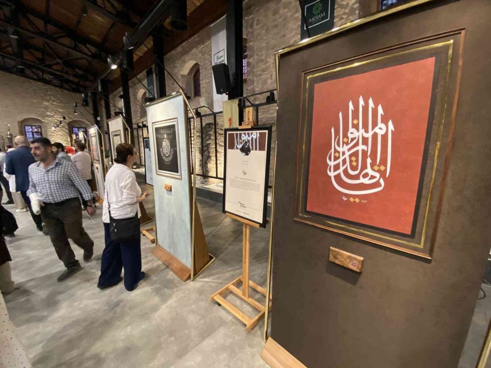 İman Ayetleri Hat Sergisi Konya’da açıldı