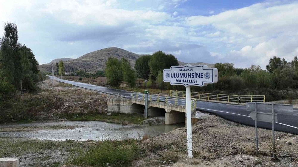Selçuklu'da yollar daha konforlu hale getiriliyor