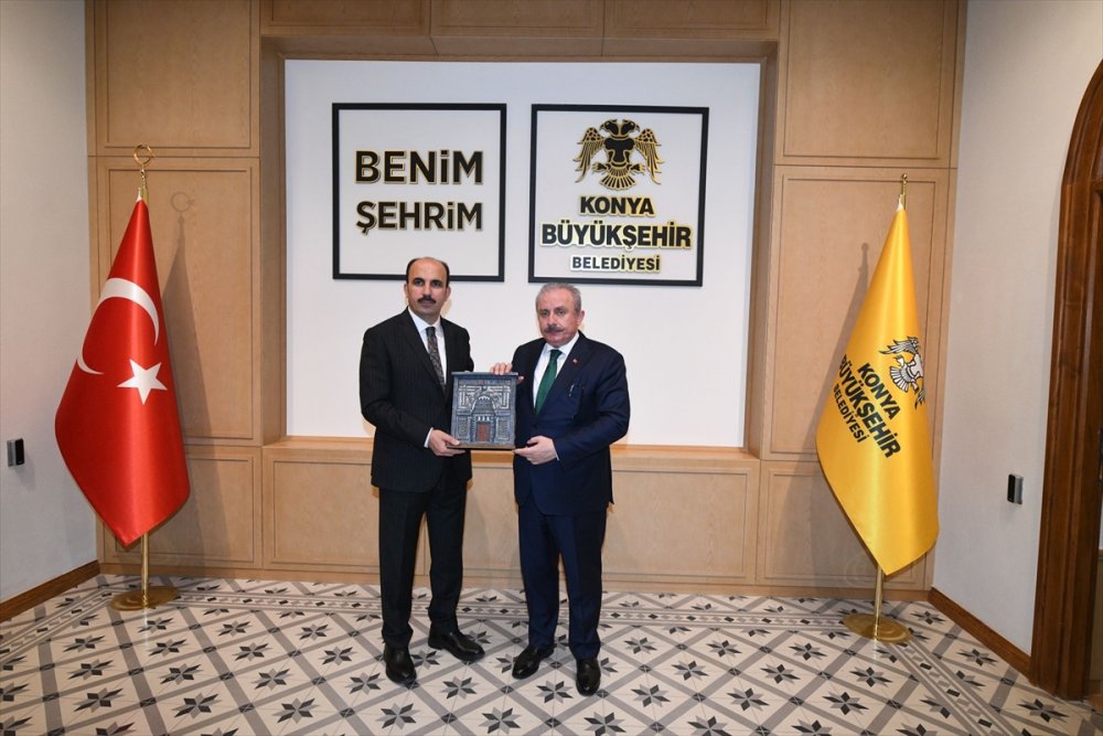 TBMM Başkanı Mustafa Şentop Konya'da